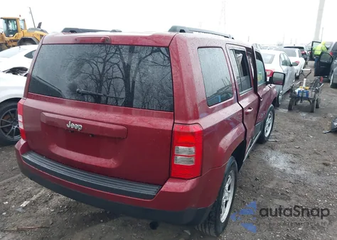 2016 Jeep Patriot Sport from USA, damaged, VIN 1C4NJPBA4GD734709